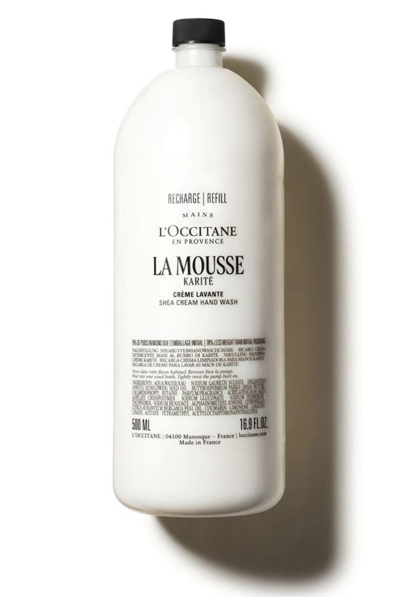 La Mousse Shea Cream Hand Wash Refill, Main, color, NO COLOR