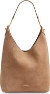 Veronica Beard Small Jour Suede Shoulder Bag