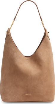 Veronica Beard Small Jour Suede Shoulder Bag