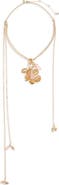 Kate Spade New York gilded garden statement necklace