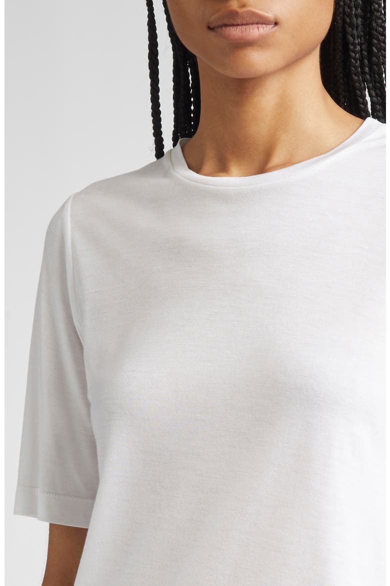 Parker Modal & Cashmere T-Shirt, Alternate, color, WHITE