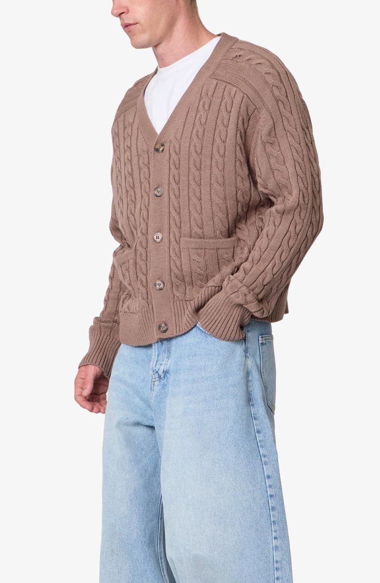 mnml Cable Cardigan, Alternate, color,