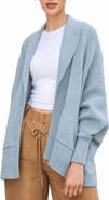 SAACHI Oversize Ribbed Knit Cardigan