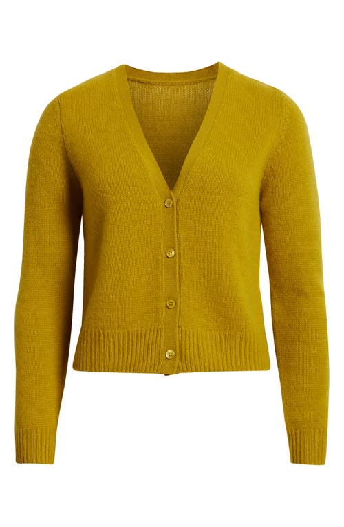 Doen Dôen Cameron Cashmere V-neck Cardigan In Green