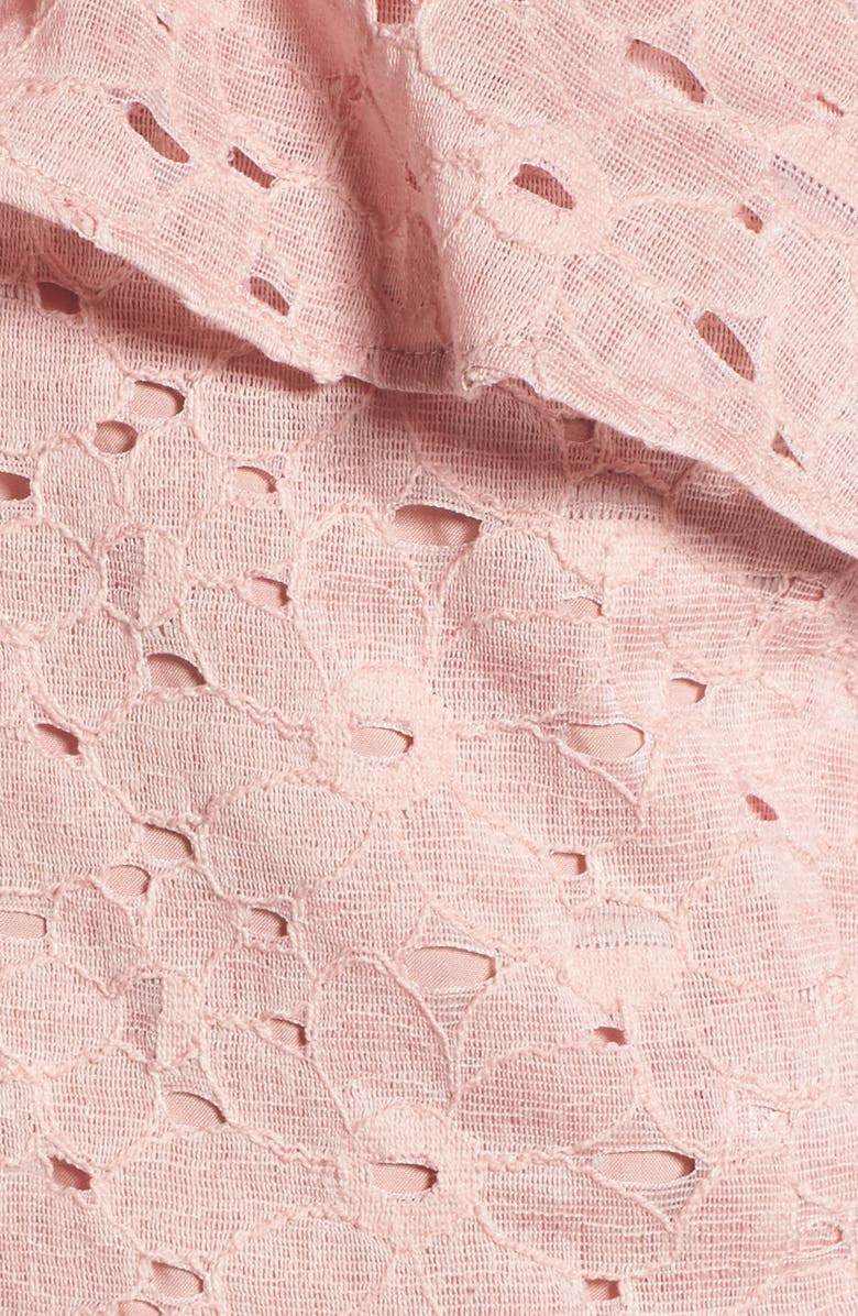 J.O.A. Lace One-Shoulder Peplum Top, Alternate, color, 