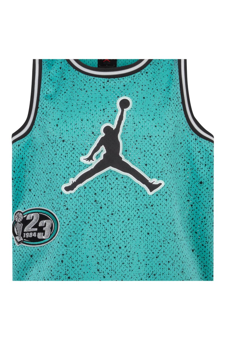 Kids' Play Off Speckle Sleeveless Mesh Jersey, Alternate, color, B5PWASHED