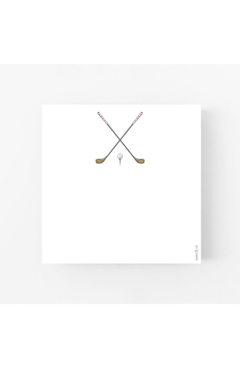 Ramus & Co Birdy Life 6" x 6" Square Golf Notepad, Main, color, Multi-Pack