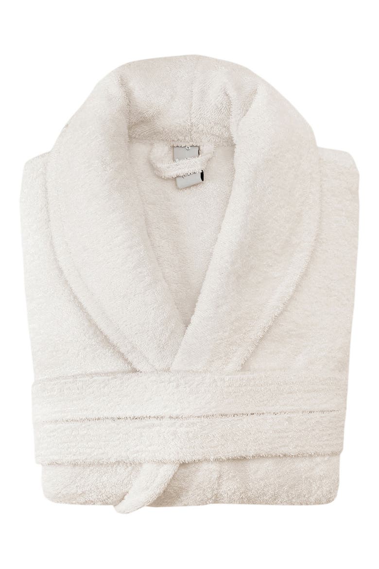 Shawl Turkish Cotton Bathrobe, Main, color, IVORY