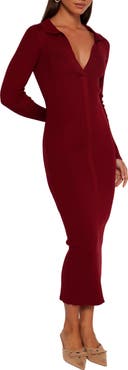 Petal & Pup Collins Long Sleeve Sweater Dress