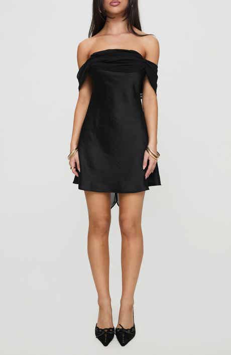 Princess Polly Adoration Off the Shoulder Minidress