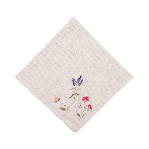 C & F Home C&f Home April Showers Napkin Set Of 6 In Neutral