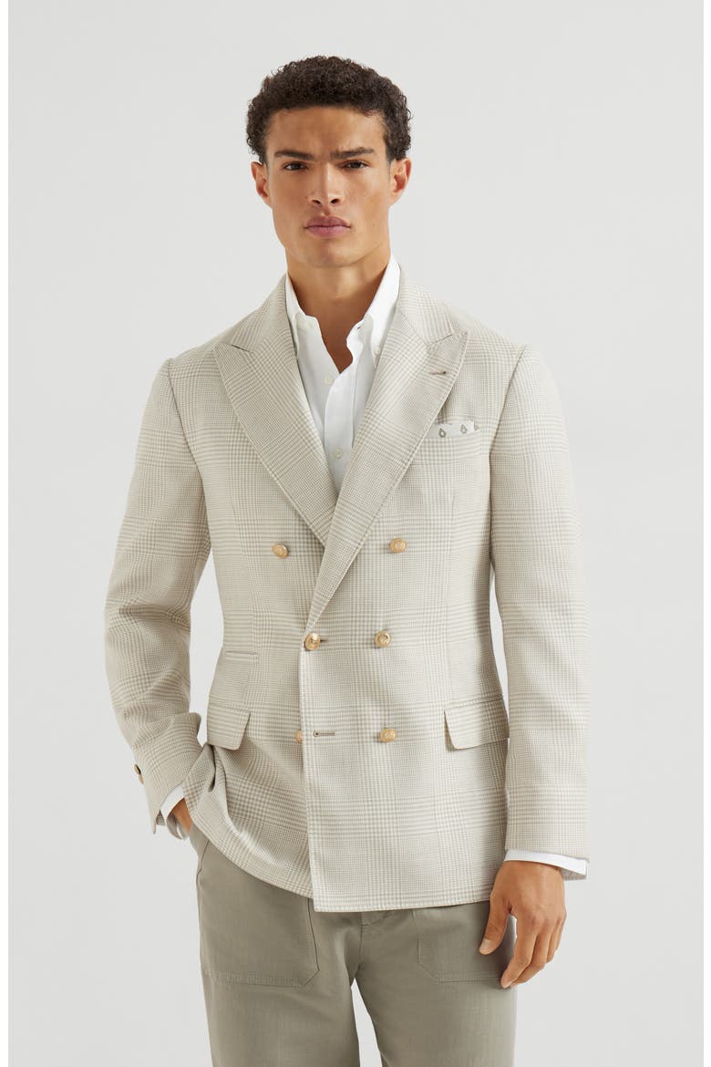 Prince of Wales deconstructed blazer, Main, color, Yuta
