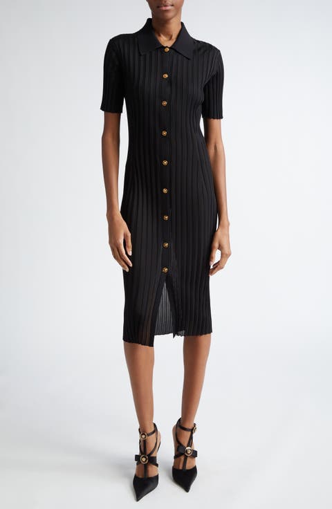 ワンピース VERSACE FW23 Versace Dresses Black (1012505 1A090751B000) Versace Little Black Dresses | Nordstrom