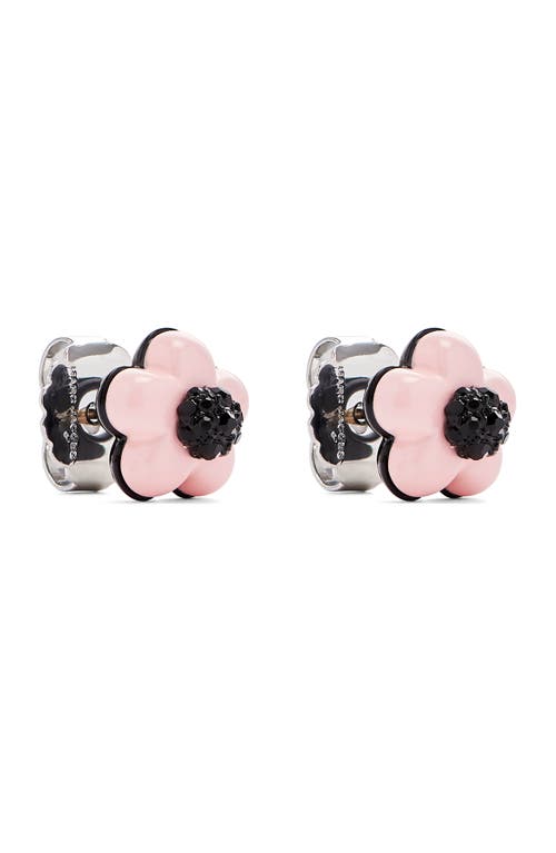 Marc Jacobs Wild Daisy Stud Earrings In Pink