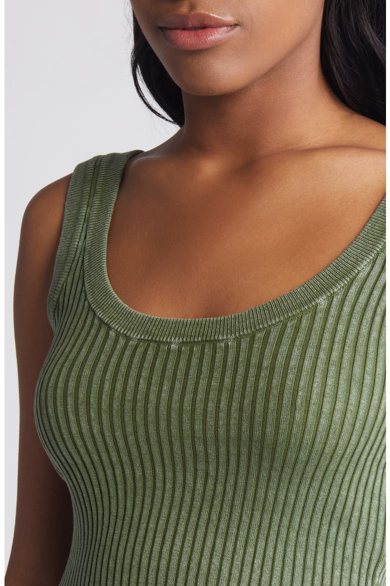 Taylor Crop Sweater Tank, Alternate, color, BRONZE GREEN