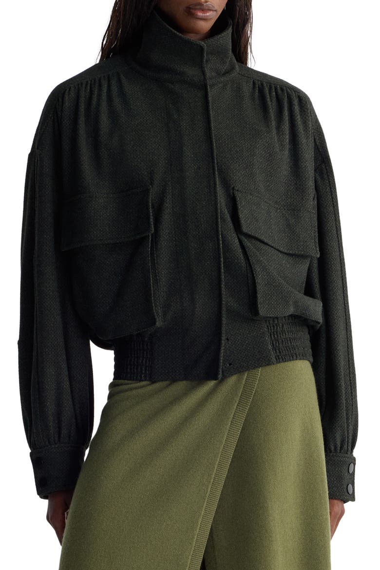 Shay Bomber Jacket, Main, color, LICHEN