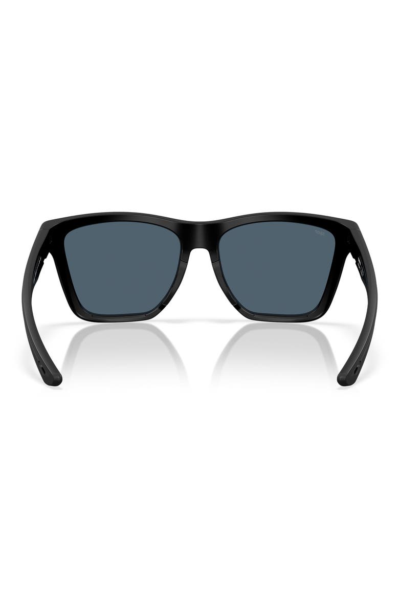Panga II 57mm Sunglasses, Alternate, color, MATTE BLACK / GRAY 580P