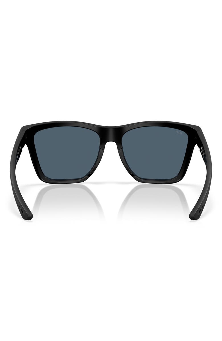 Costa Del Mar Panga II 57mm Sunglasses, Alternate, color, Matte Black / Gray
