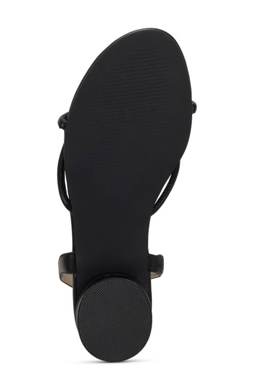 Yosi Samra Alison Knot Slingback Sandal In Black