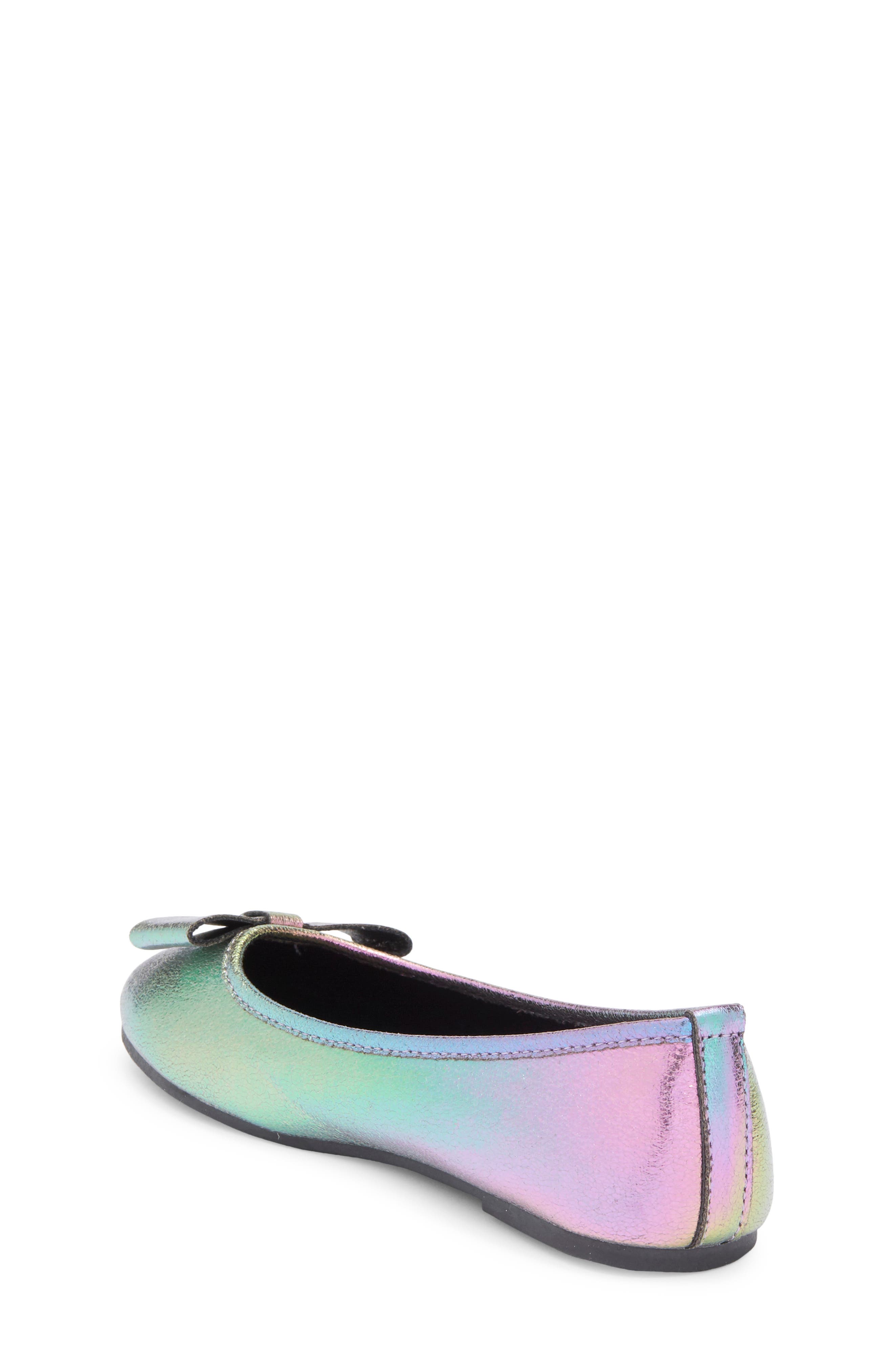 BCBG Girls Kids' Tiffany Iridescent Ballet Flat, Alternate, color, 