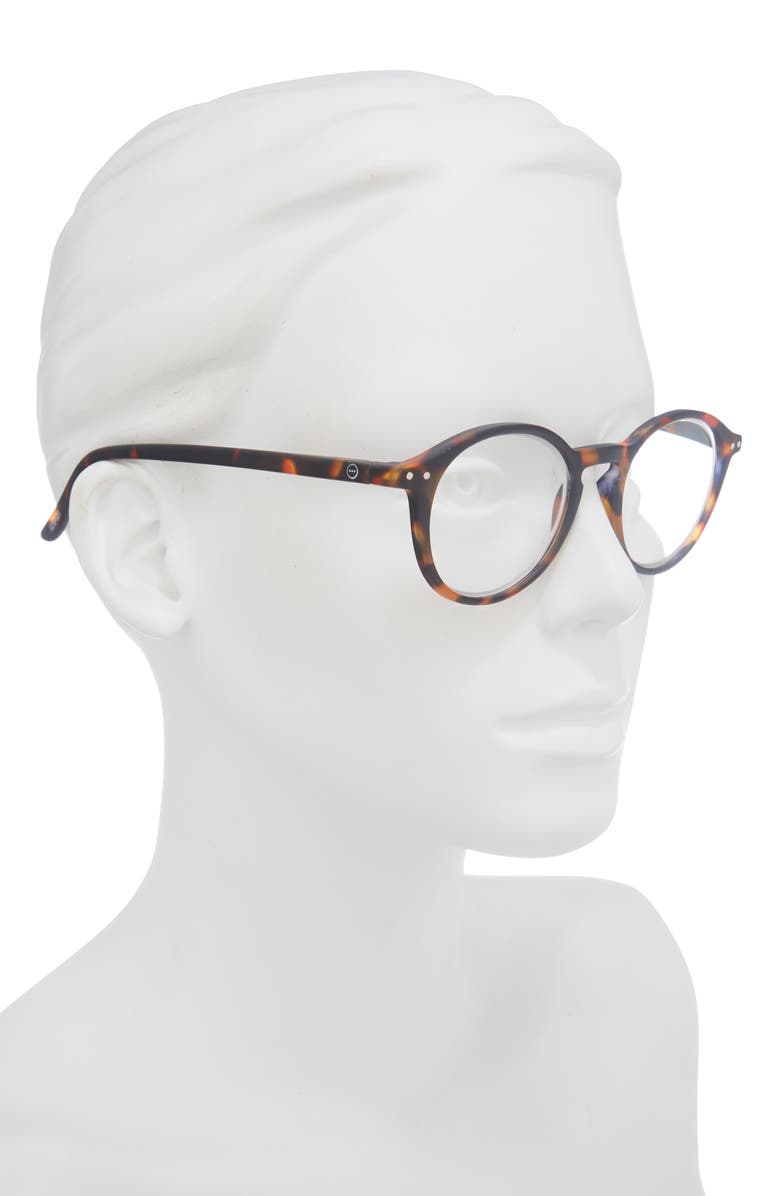 IZIPIZI 47mm Square Reading Glasses, Alternate, color, Tortoise