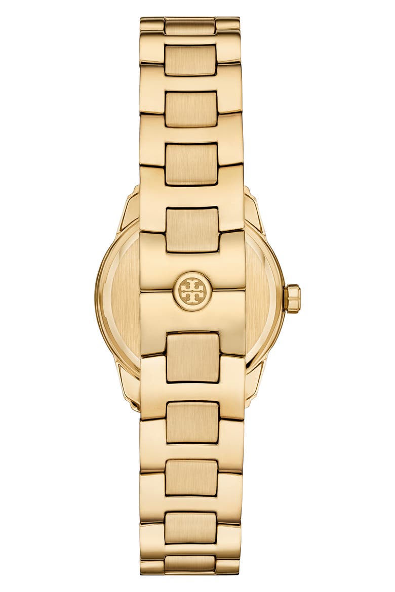 The Small Miller Bracelet Watch, 28mm, Alternate, color, PALE GOLD