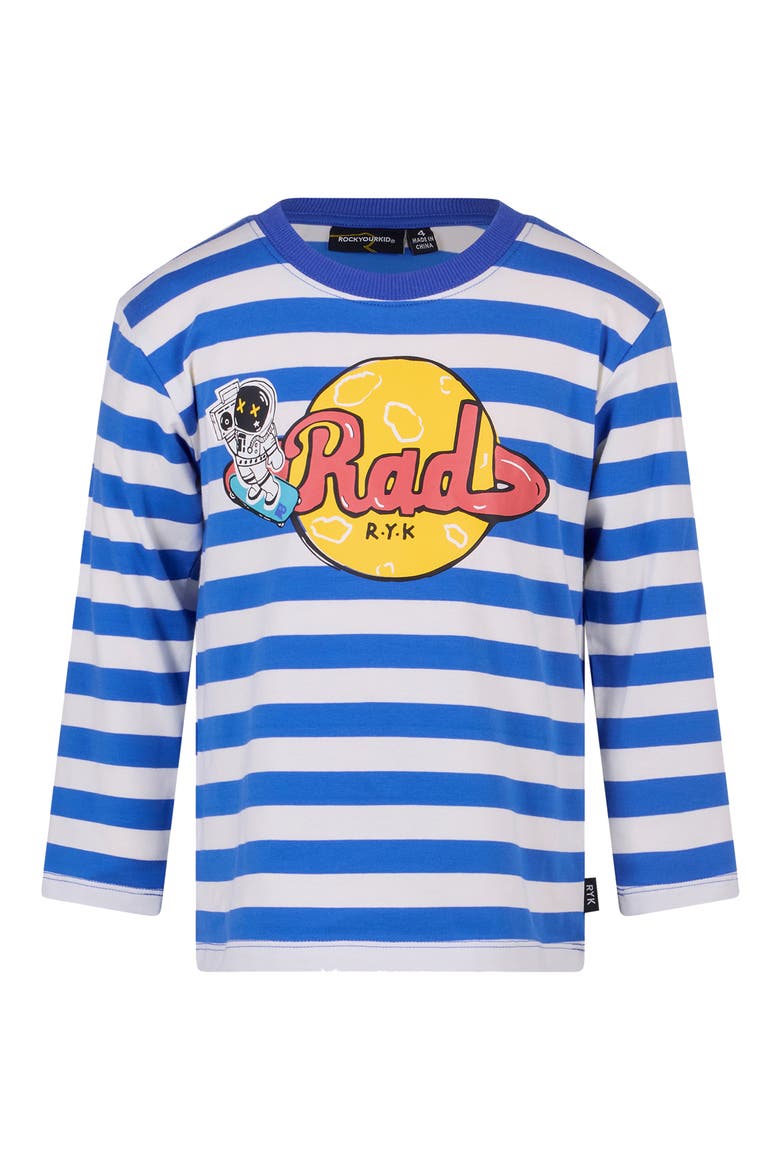 Kids' Stripe Graphic T-shirt, Main, color, RAD STRIPE