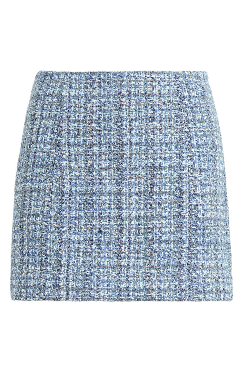 Favorite Daughter The First Wife Miniskirt, Alternate, color, Sky Blue Tweed