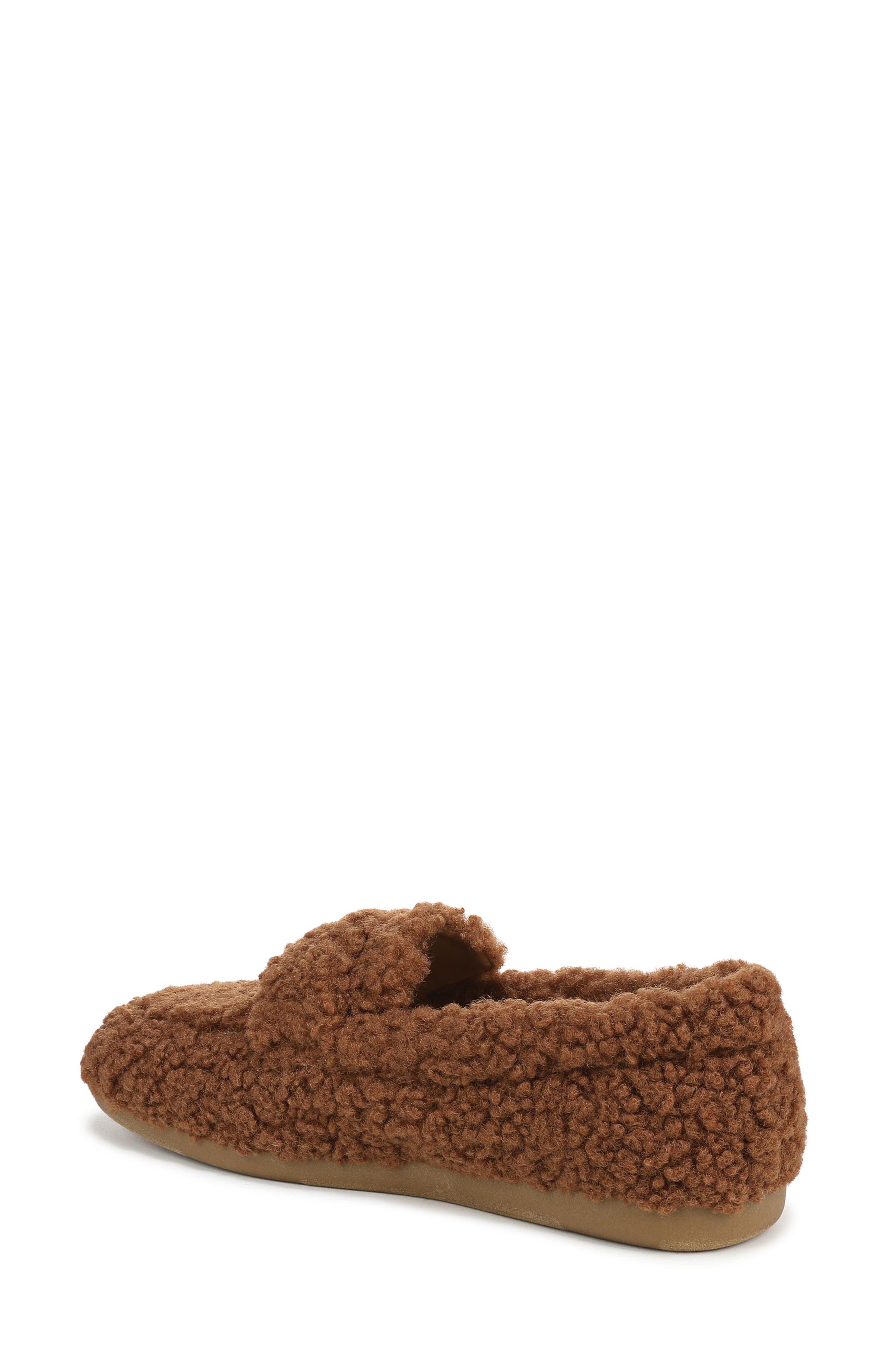 Snuggle Faux Shearling Slipper, Alternate, color, HAZELNUT