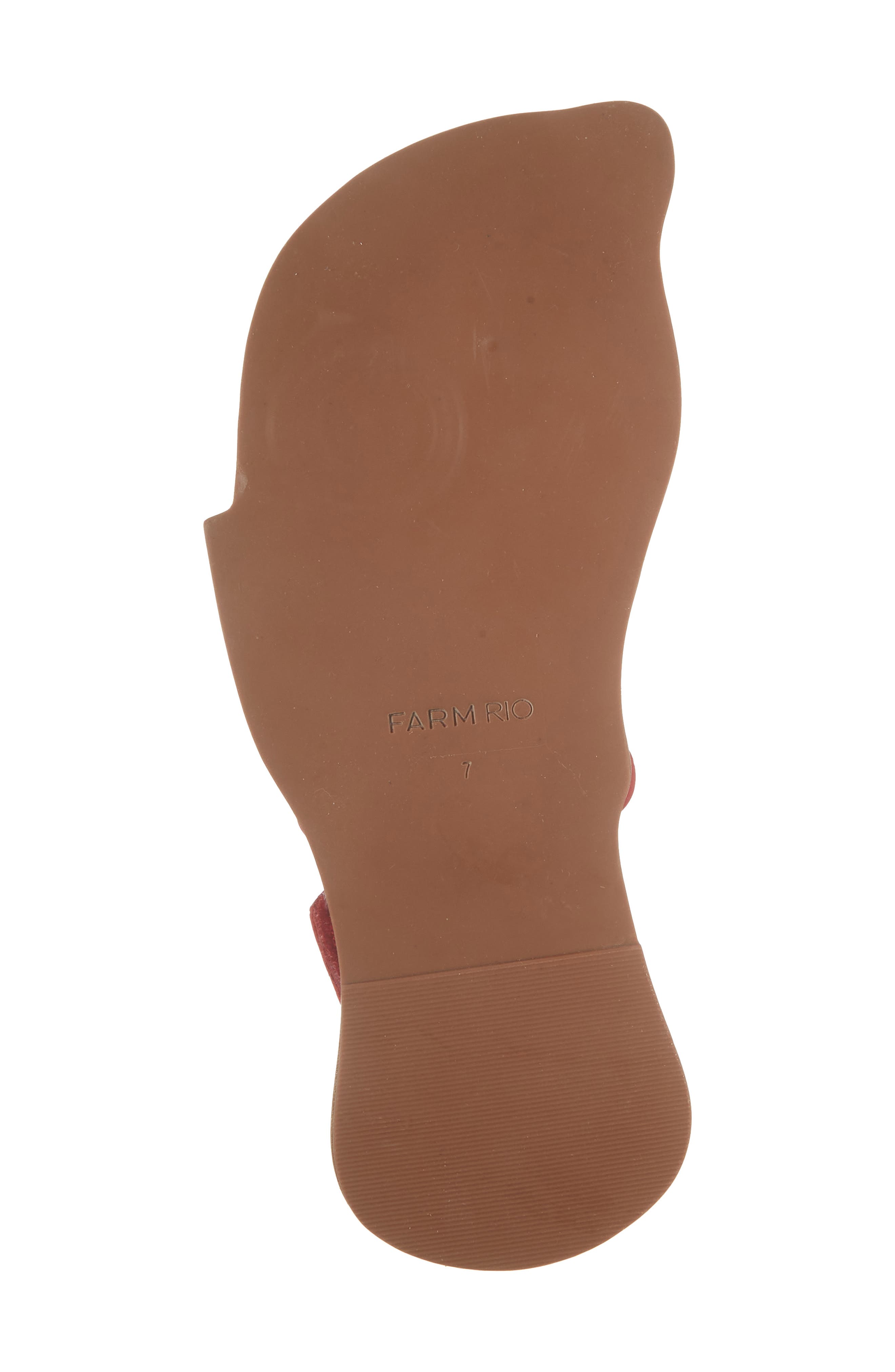 FARM Rio Lobster Slingback Sandal, Alternate, color, Scarlet And Lilac