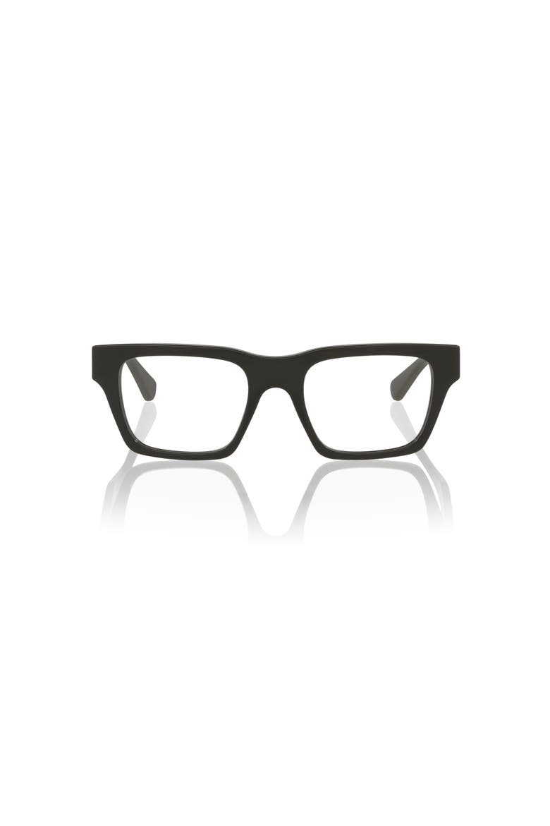 51mm Rectangle optical glasses, Alternate, color, Black