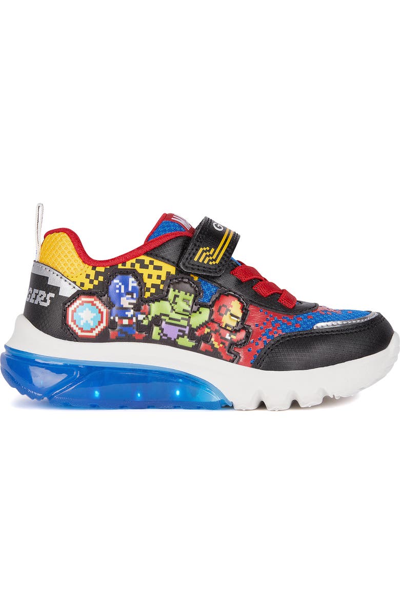 Geox x Marvel Kids' Ciberdron Sneaker, Alternate, color,