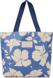 Aloha Collection Day Tripper Salina Tiny Stripe Water Resistant Tyvek® Tote