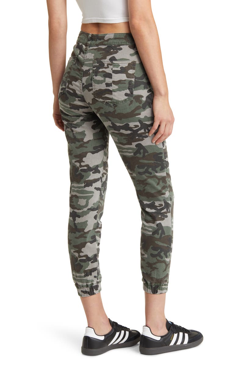Prosperity Denim Camo Print Jogger Jeans, Alternate, color, 