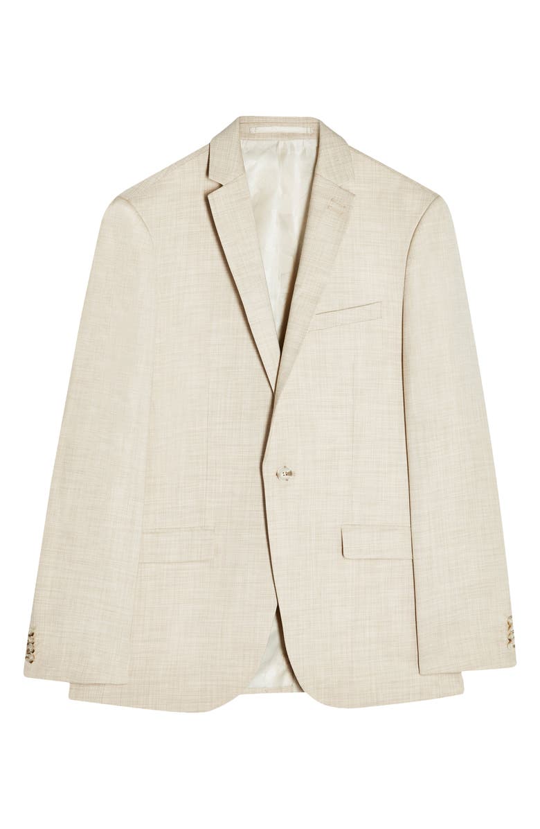 Topman Dax Slim Fit Suit Jacket, Alternate, color, 