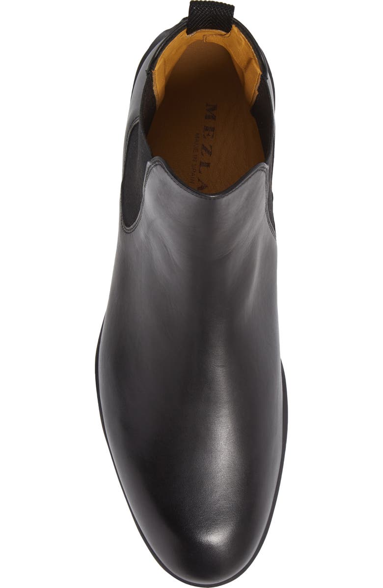 Mezlan Warden Chelsea Boot, Alternate, color, Black
