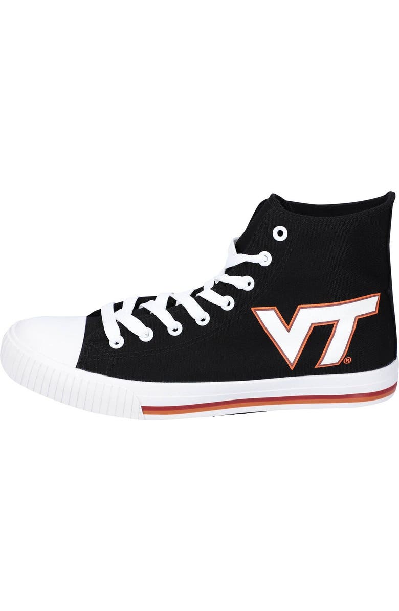 FOCO Men's FOCO Virginia Tech Hokies Big Logo High Top Canvas Shoes, Alternate, color,