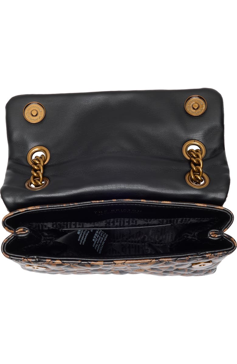 Kurt Geiger London Mini Brixton Leather Crossbody Bag, Alternate, color, Open Brown