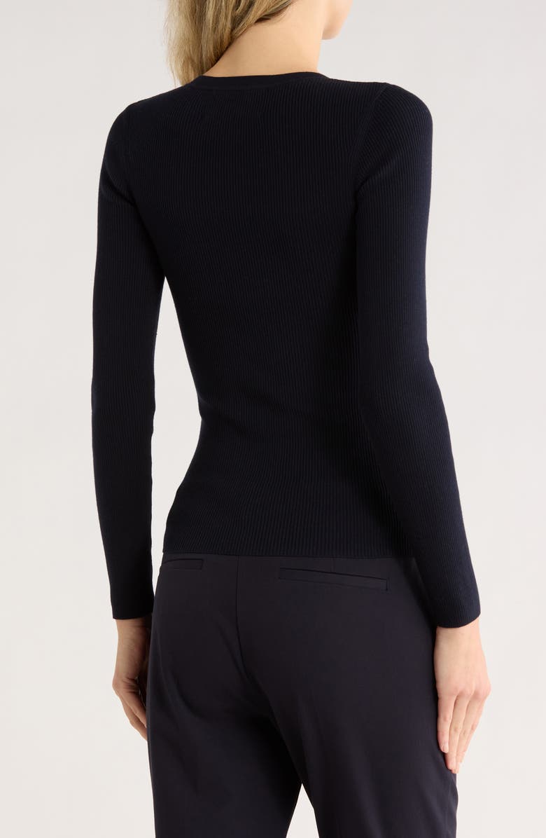 TWP Rib Knit Sweater, Alternate, color, Midnight