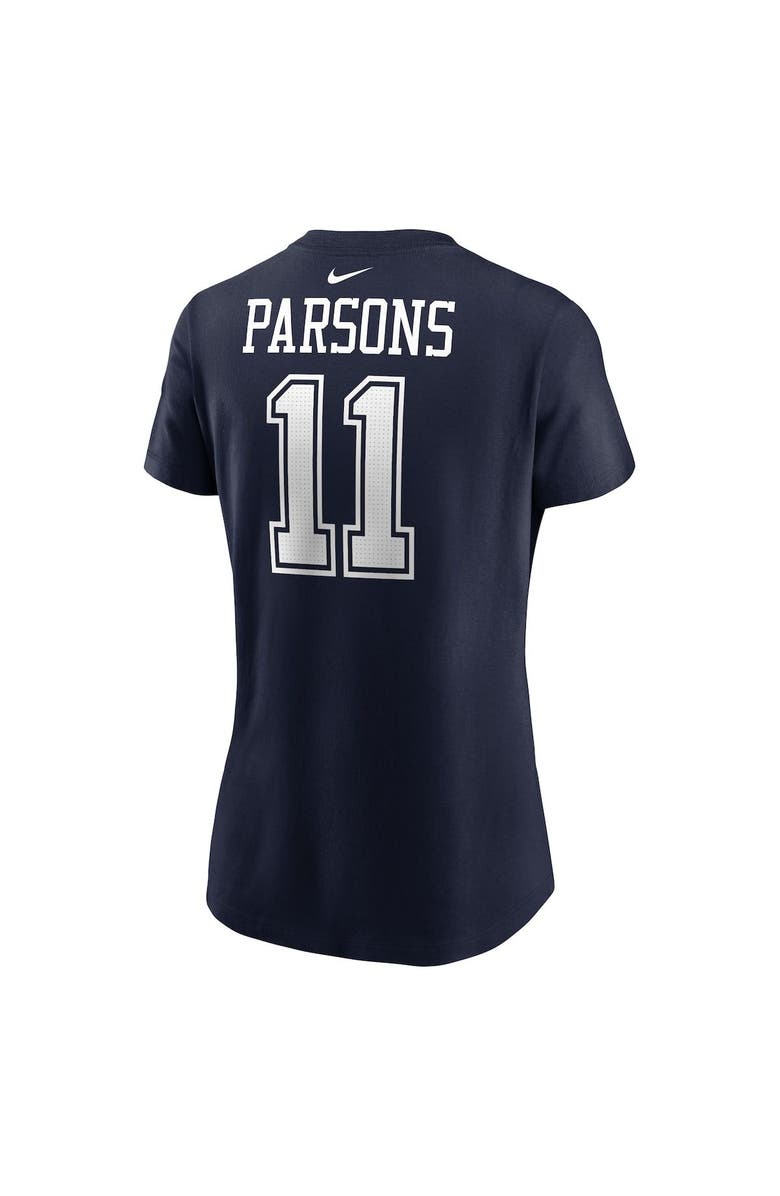 Nike Women's Nike Micah Parsons Navy Dallas Cowboys Player Name & Number T-Shirt, Alternate, color, 