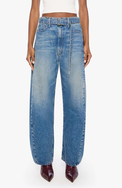 The Belted Spoonful High Waist Wide Leg Jeans