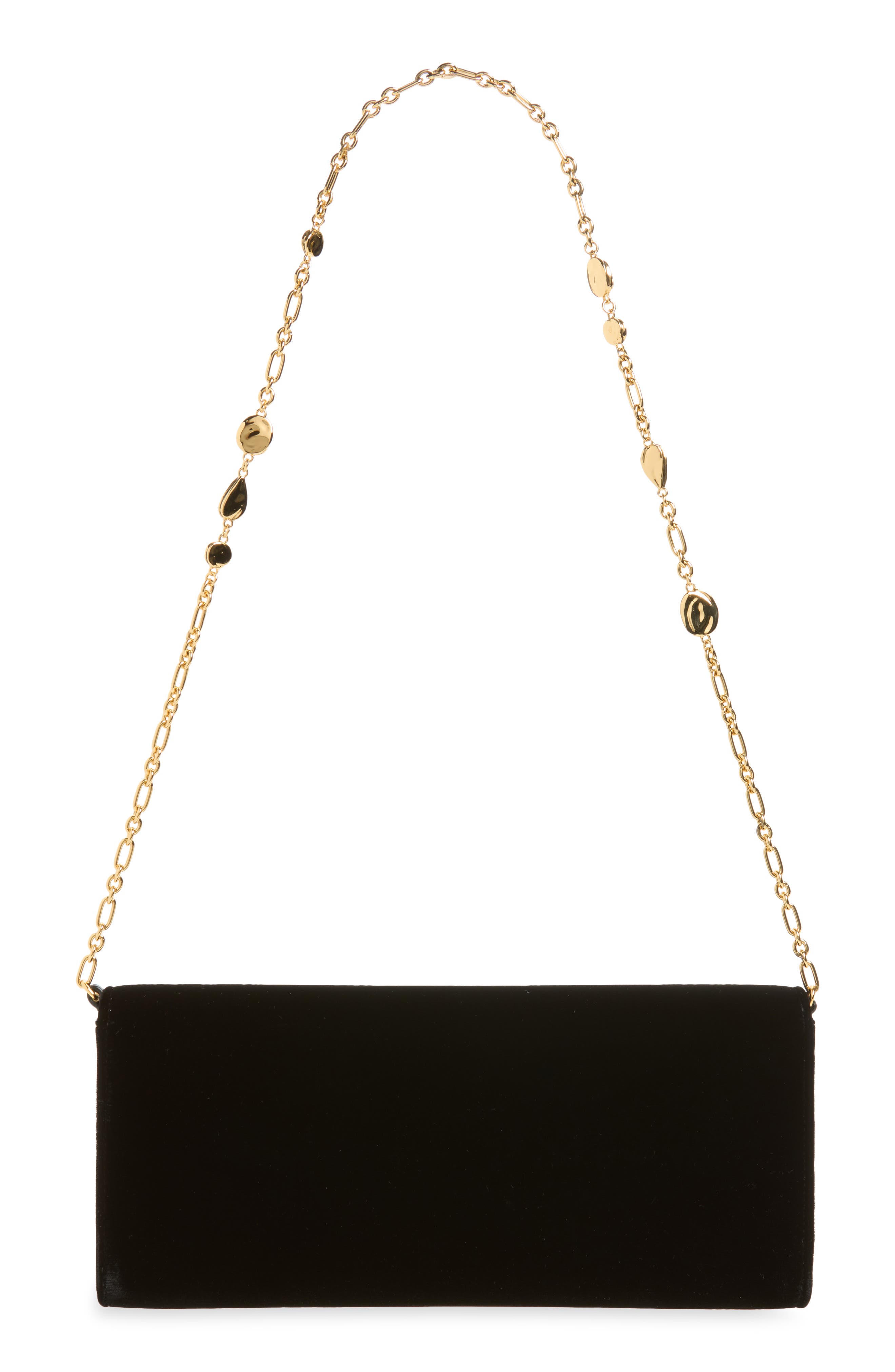 Kate Clutch on Chain, Alternate, color, BLACK