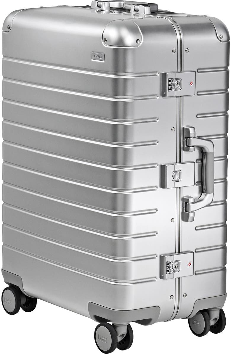 Away The Medium Suitcase: Aluminum Edition, Alternate, color,