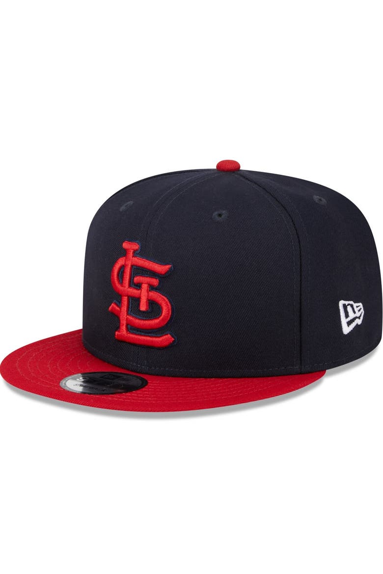 Men's New Era  Navy St. Louis Cardinals 2024 Batting Practice 9FIFTY Snapback Hat, Main, color, Navy