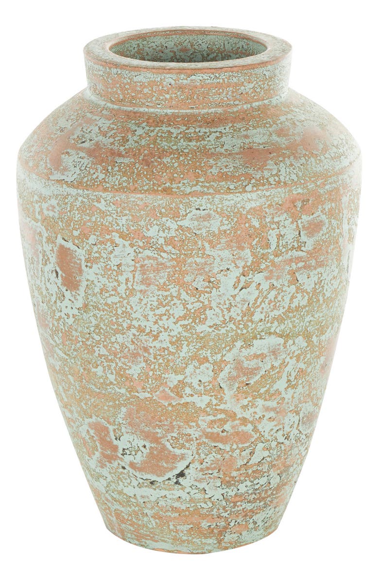 GINGER BIRCH STUDIO Ceramic Vase, Alternate, color, Brown
