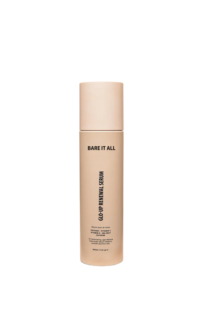 Bare It All Glo-Up Renewal Anti-Aging Body Serum, Main, color, Natural