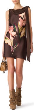 Steve Madden Mani Scarf Shift Dress
