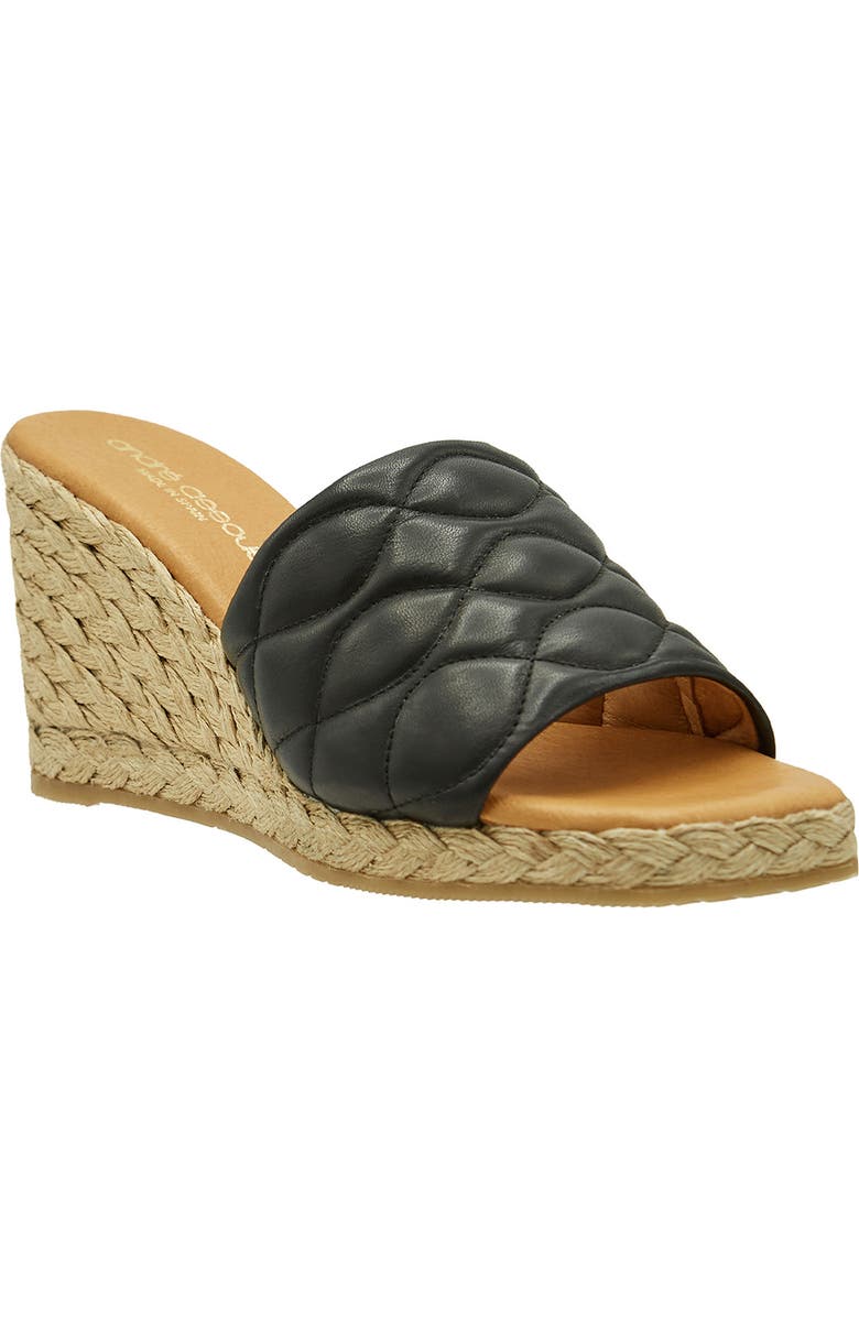 André Assous Analise Espadrille Wedge Sandal, Main, color,