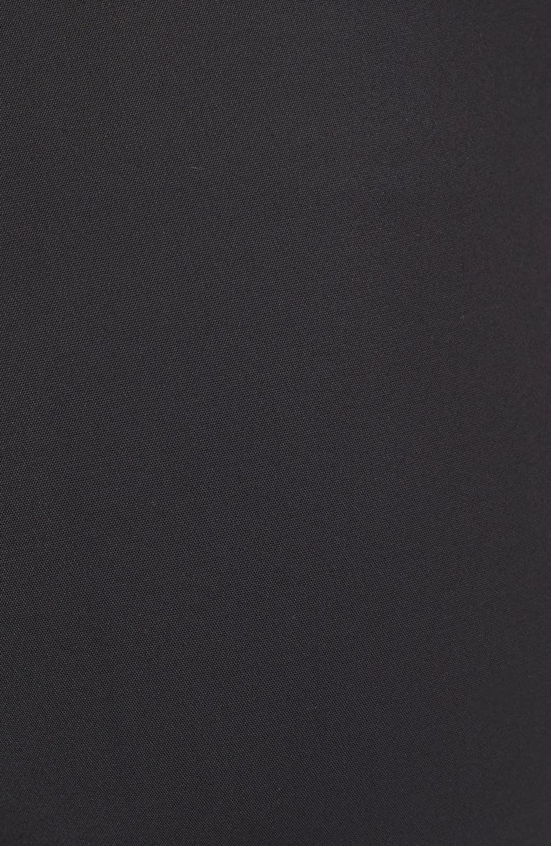 Akris punto Franca Techno Cotton Blend Pants, Alternate, color, Black