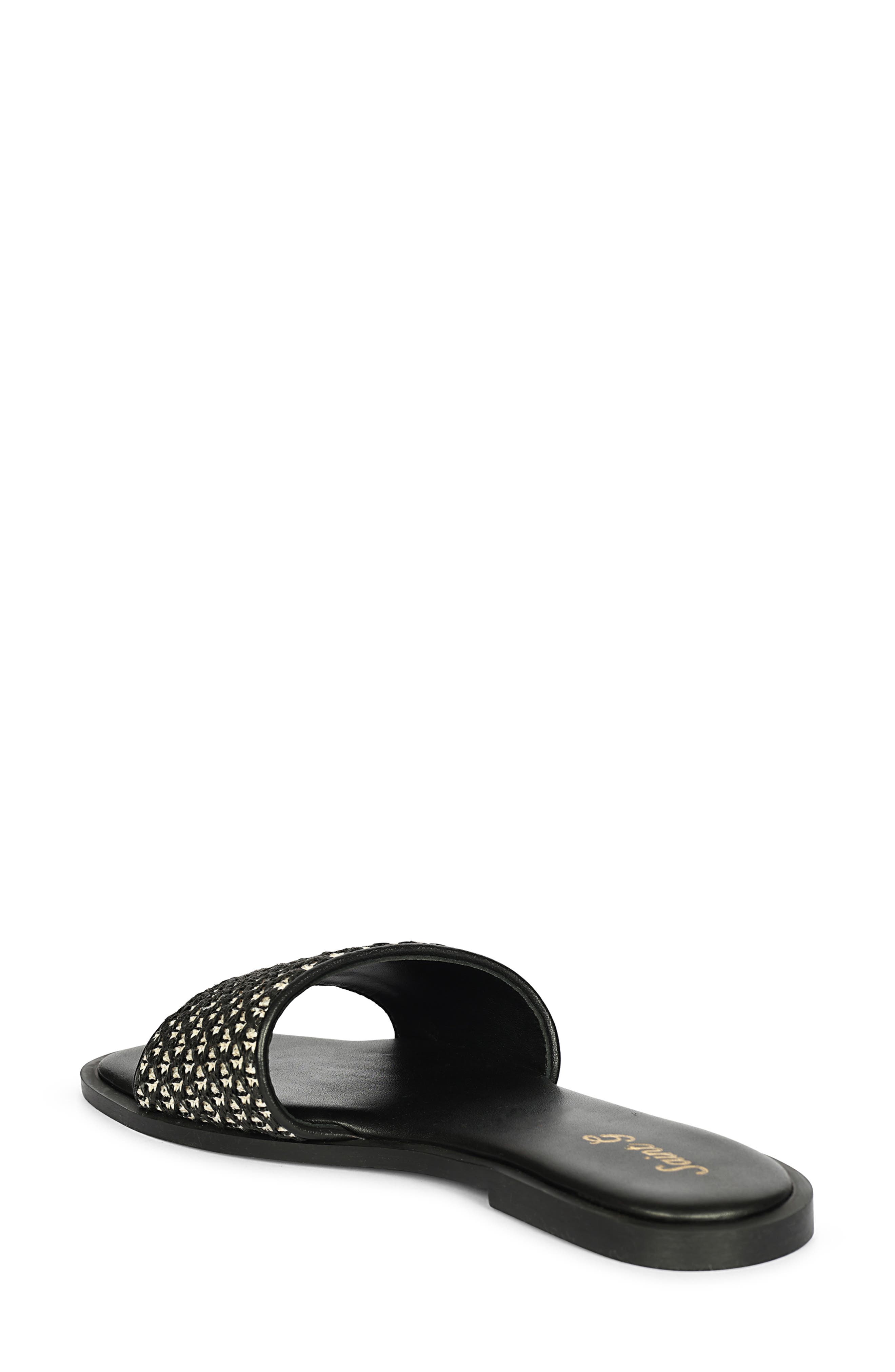 SAINT G Oli Slide Sandal, Alternate, color, Black